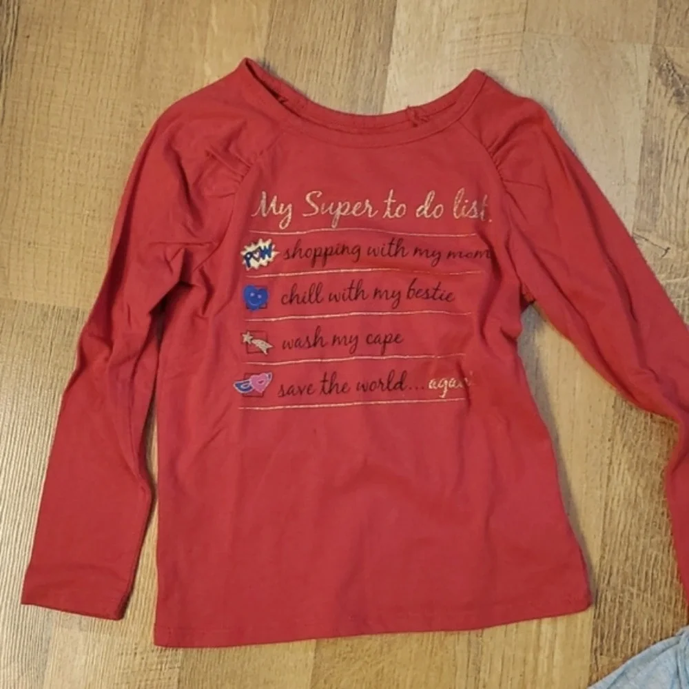 Mix & Match 2‎ Long Sleeve Shirts with Black Pants Set- Disney and Epic Threads